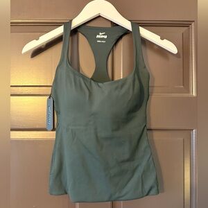 NikeSKIMS Dark Teal Matte Racerback Tank XS XSmall NWT New Nike SKIMS Colab